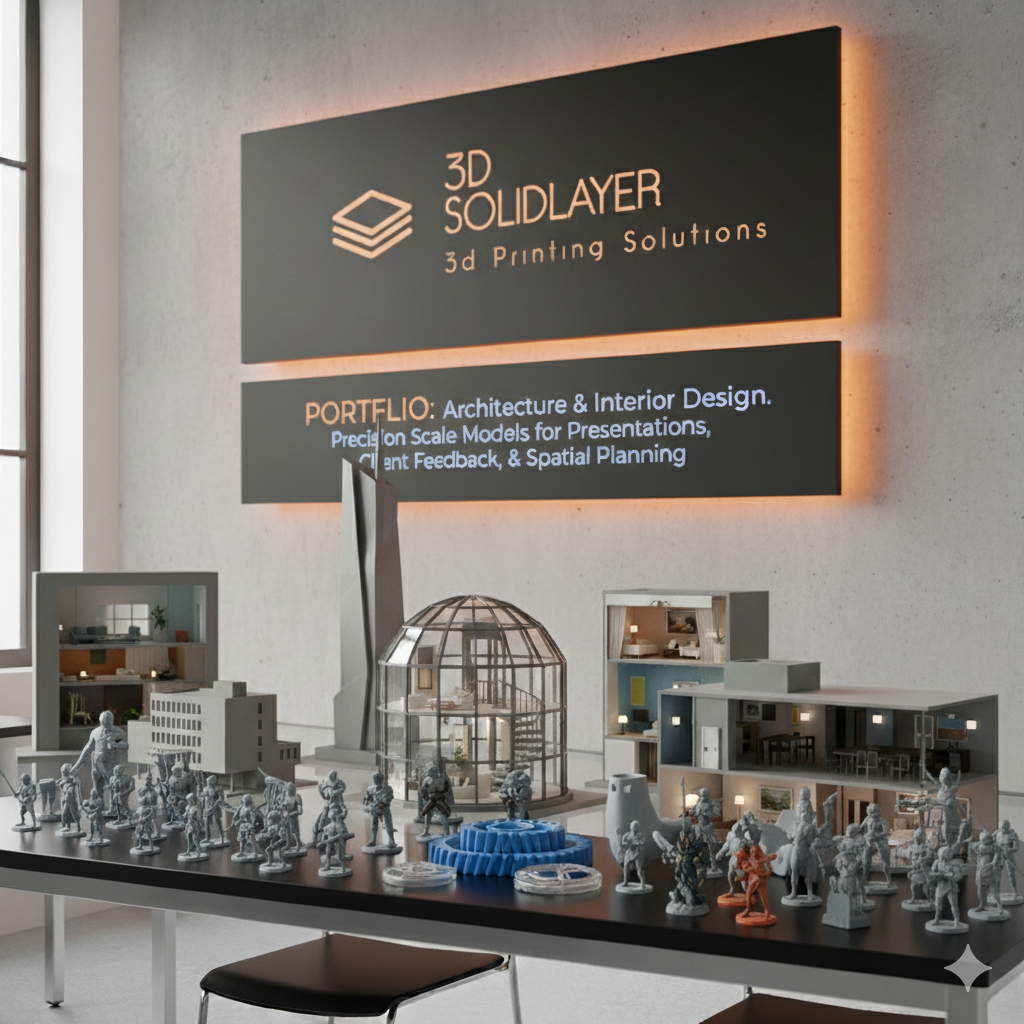 3D Printed Architectural Scale Model