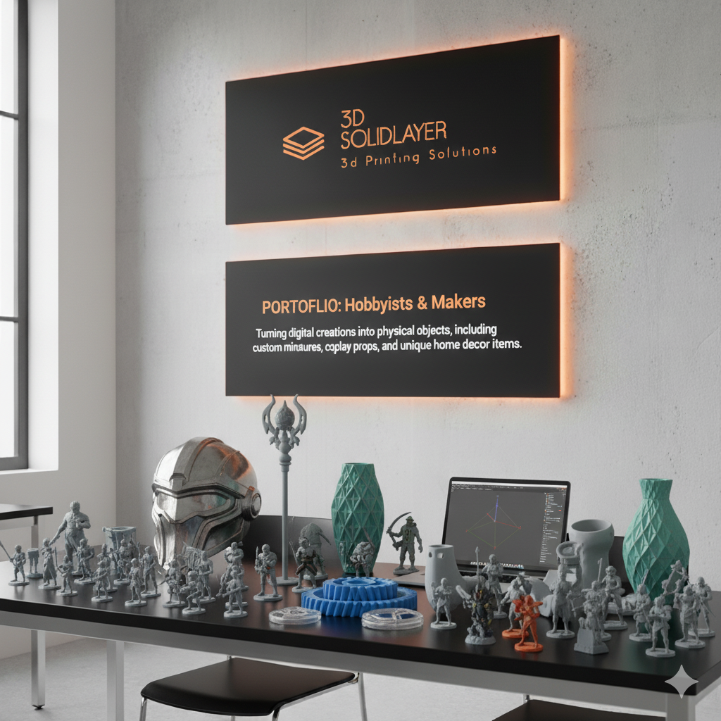 3D Printed Miniature or Gaming Model